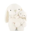 Snuggle Bunnies - Frankie the Hugging Bunny - Marshmallow