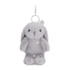 Snuggle Bunnies - Penelope Keyring - Silver