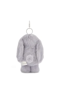 Snuggle Bunnies - Penelope Keyring - Silver