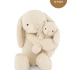 Snuggle Bunnies - Plush Frankie the Hugging Bunny - Brulee
