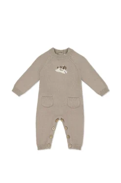 Theo Knit Onepiece - Tweed Sasha Puppy