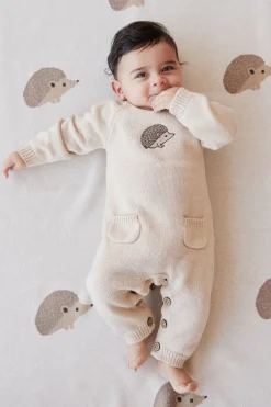 Theo Onepiece - Oatmeal Marle Hedgehog