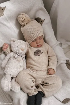 Theo Onepiece - Oatmeal Marle Hedgehog