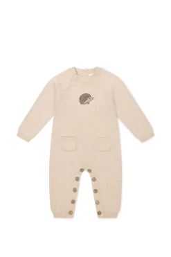 Theo Onepiece - Oatmeal Marle Hedgehog