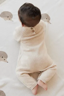 Theo Onepiece - Oatmeal Marle Hedgehog